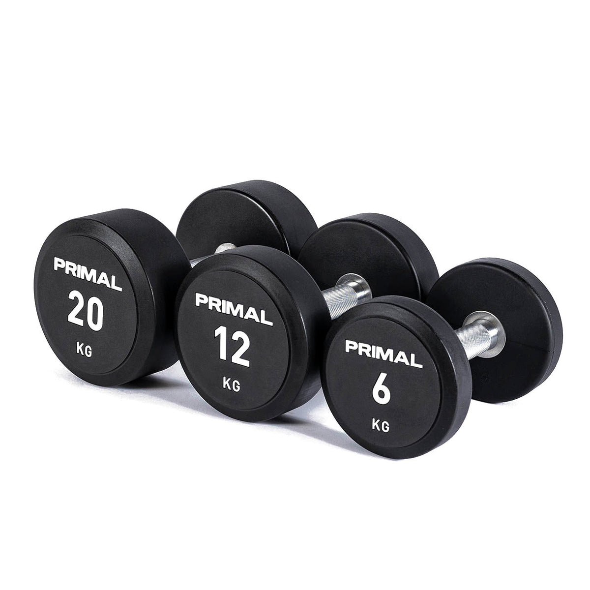 Primal Performance Series CPU Dumbbell Set - 150lbs (PAIR)