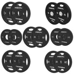 Primal Performance Series Rubber Olympic Weight Plate - 5lbs (SINGLE) - Image 3