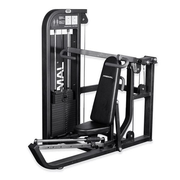 Primal Performance Series 280lbs Pin-Select DUAL - Chest/Shoulder Press