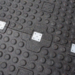 Primal Performance Series Grey Fleck EPDM 40mm - Tile (1m x 0.5m) - INCLUDING CLIPS - Image 3